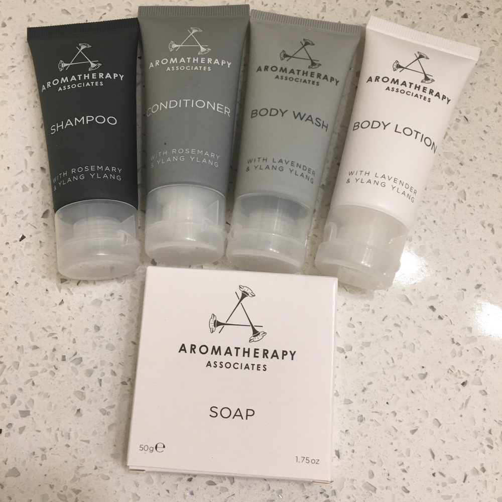 New Aromatherapy and associates travel set